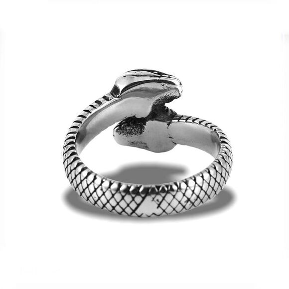 RING - Snake Ring Silver - Picture 2 of 4